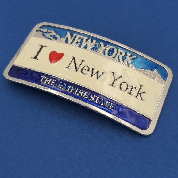 Unsigned Other - I Love New York Large Belt Buckle